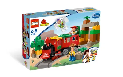 LEGO DUPLO 5659 The Great Train Chase set, image 3