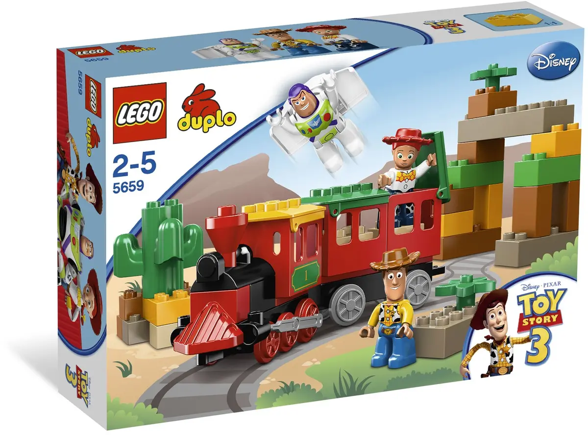 LEGO DUPLO 5659 The Great Train Chase set, image 7