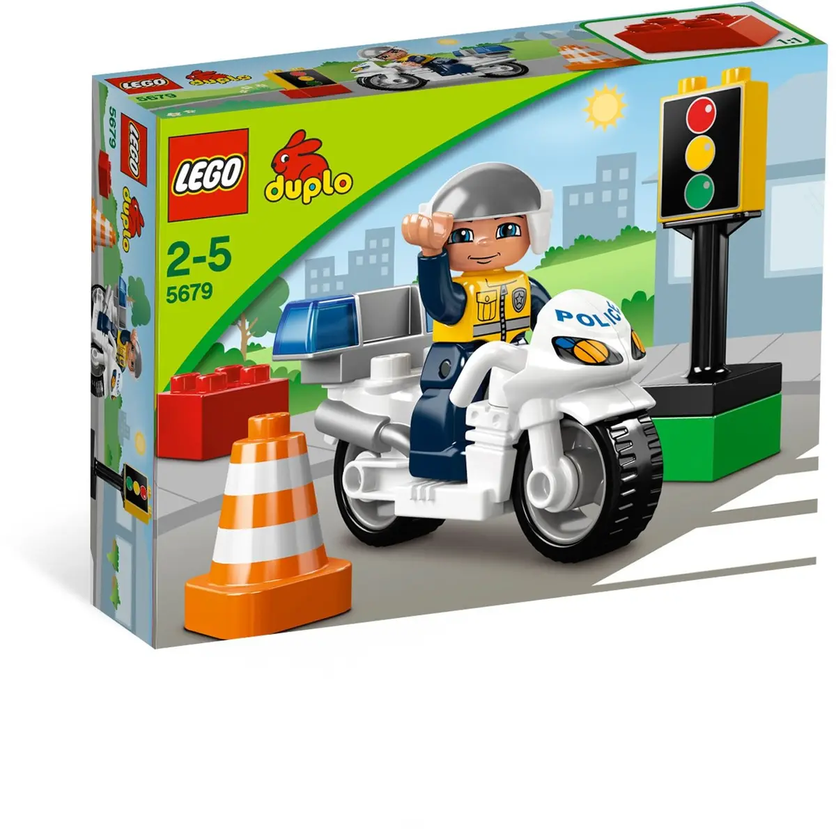 LEGO DUPLO 5679 Police Bike set, image 6