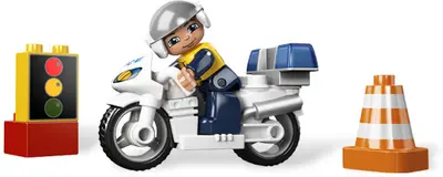LEGO DUPLO 5679 Police Bike set, image 4