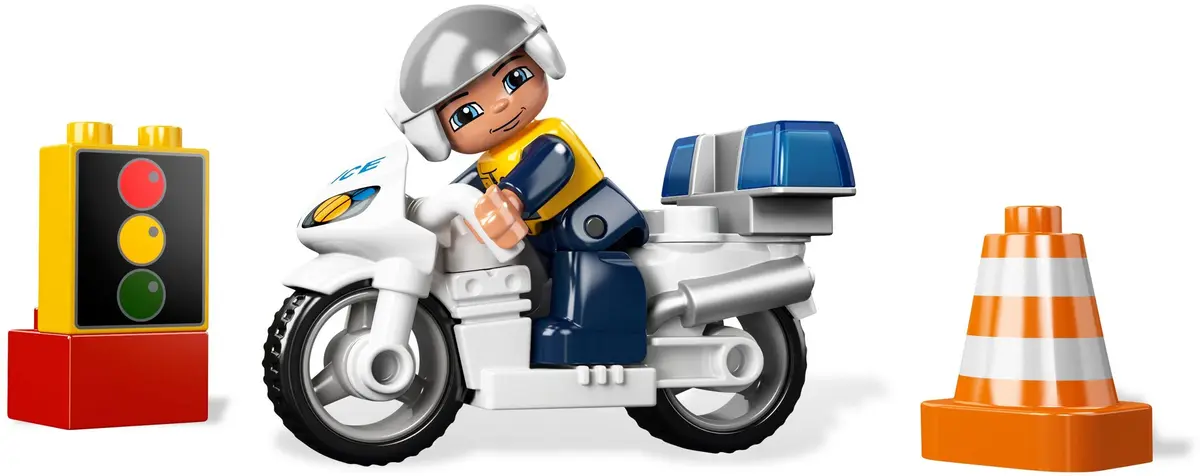 LEGO DUPLO 5679 Police Bike set, image 8