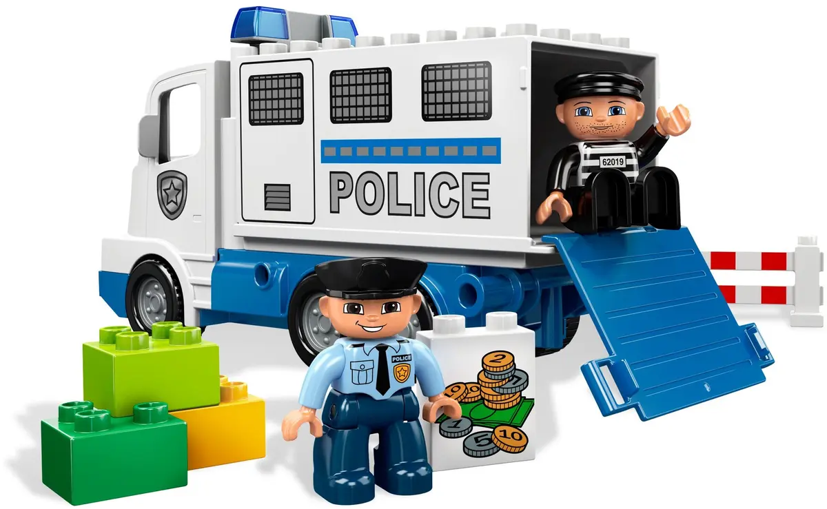 LEGO DUPLO 5680 Police Truck set, image 9
