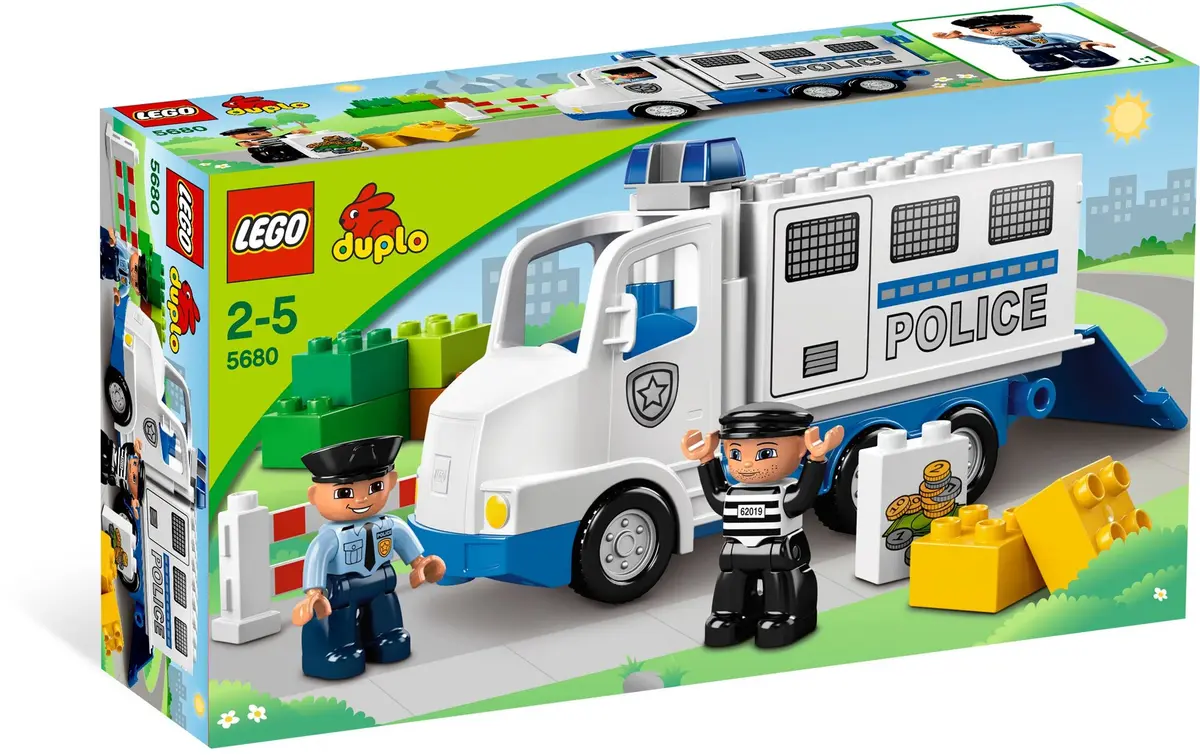 LEGO DUPLO 5680 Police Truck set, image 8