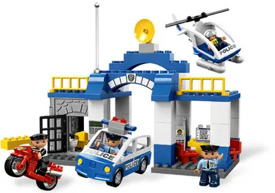 LEGO DUPLO 5681 Police Station set, image 2