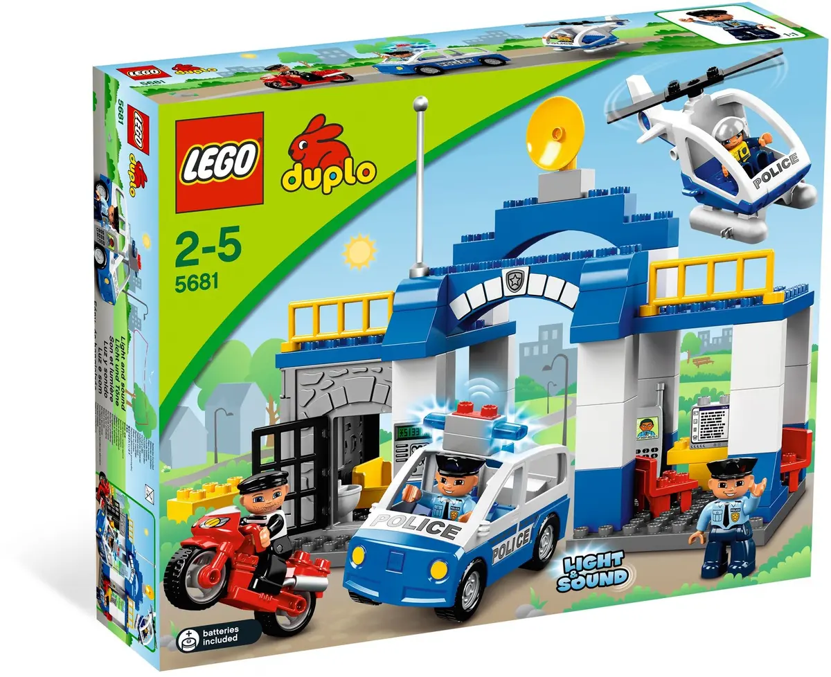 LEGO DUPLO 5681 Police Station set, image 8