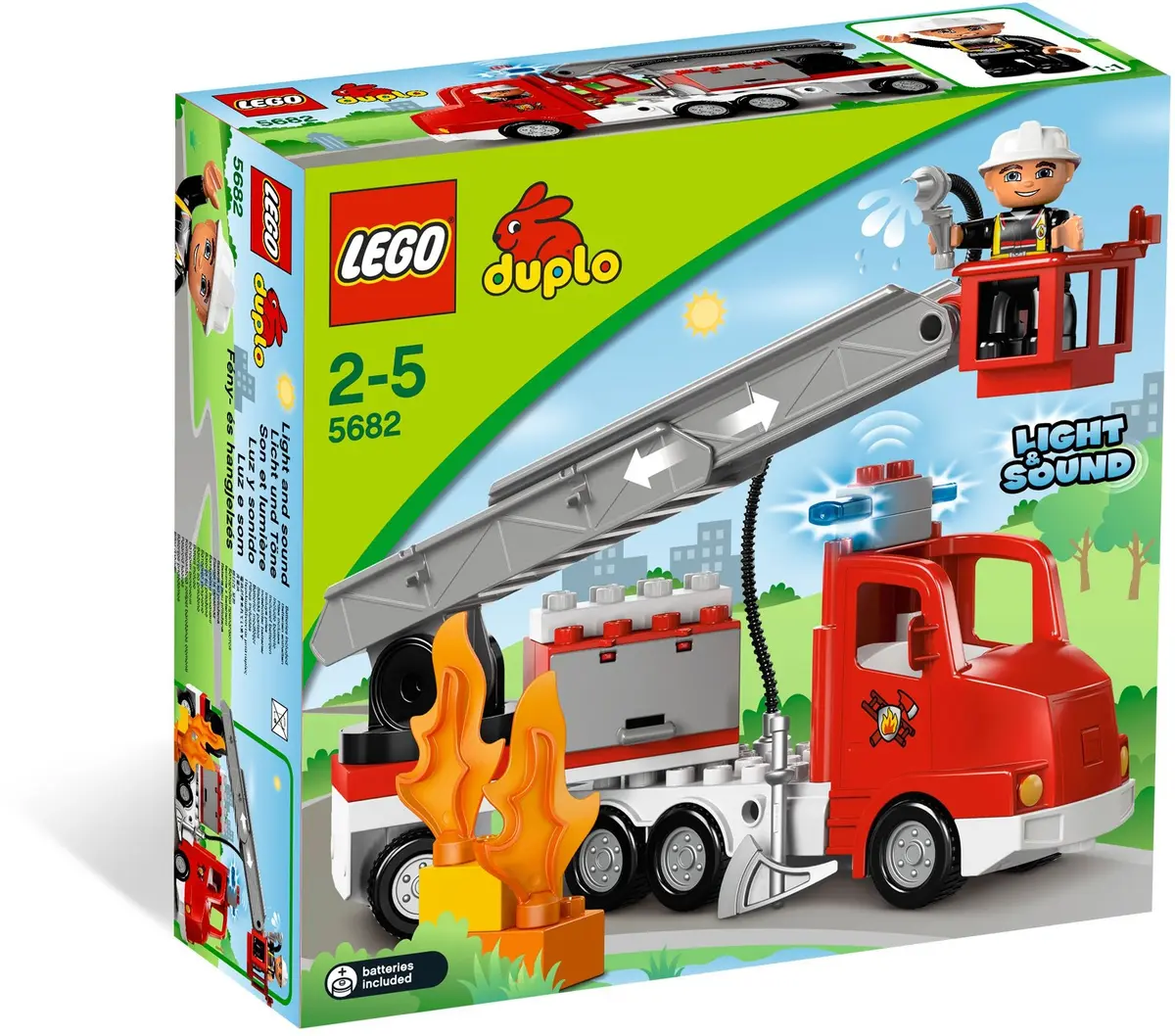 LEGO DUPLO 5682 Fire Truck set, image 9
