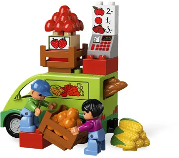 LEGO DUPLO 5683 Market Place set, image 5