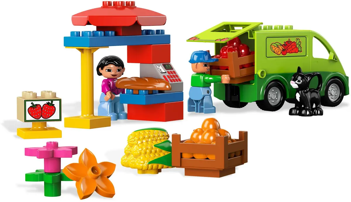 LEGO DUPLO 5683 Market Place set, image 9
