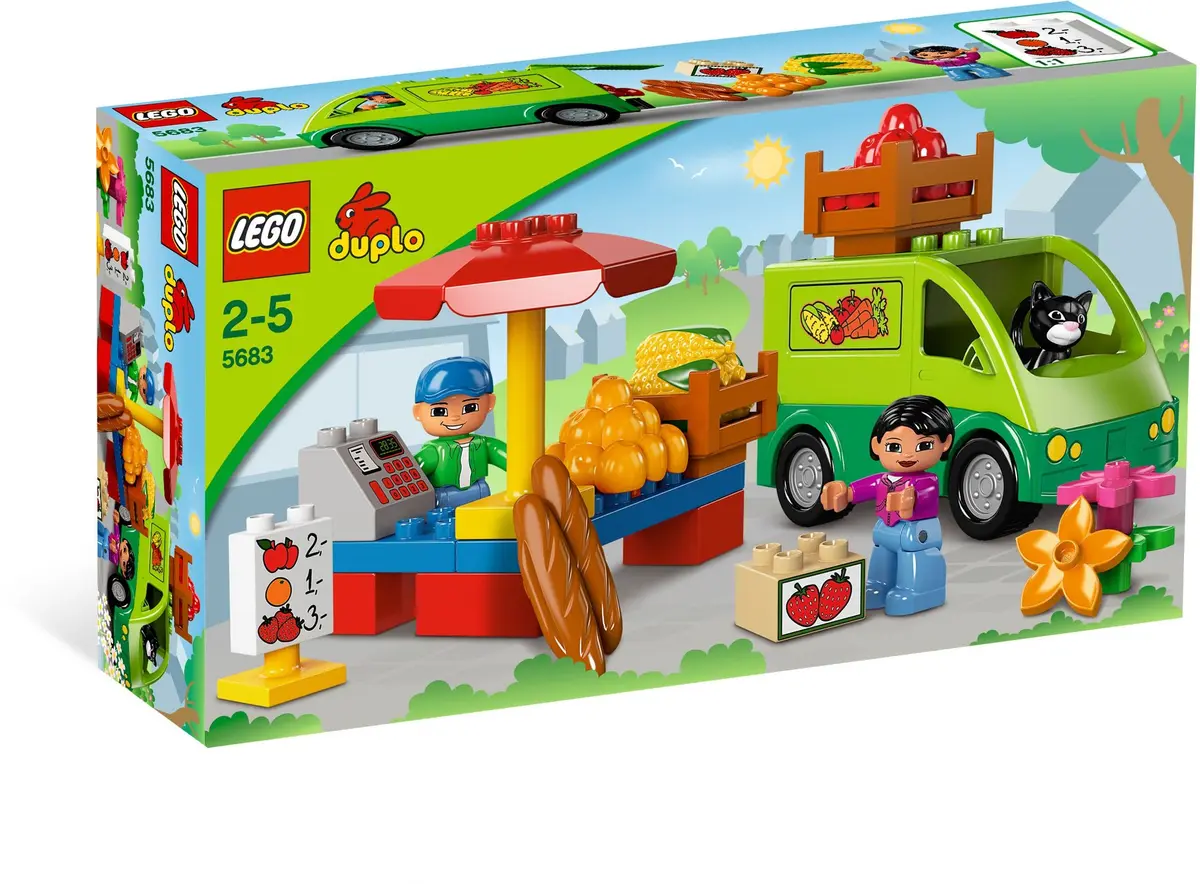 LEGO DUPLO 5683 Market Place set, image 7