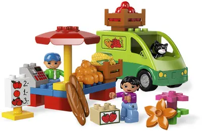 LEGO DUPLO 5683 Market Place set, image 2