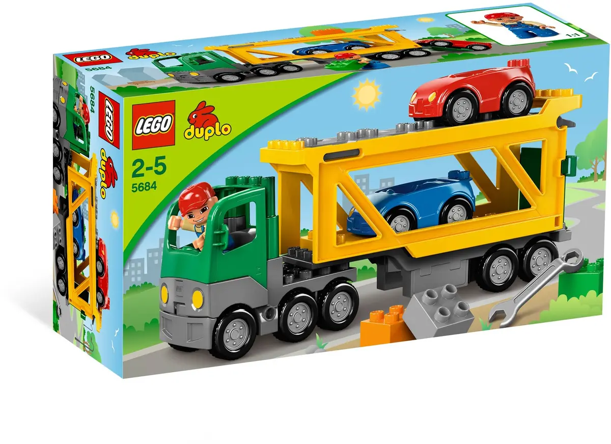 LEGO DUPLO 5684 Car Transporter set, image 7