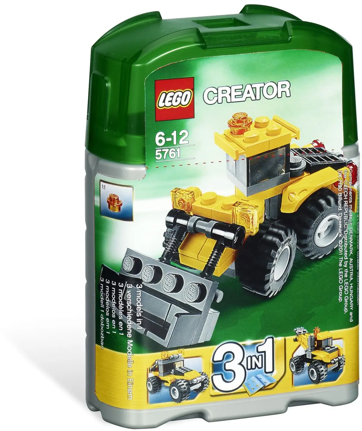 LEGO Creator 5761 Mini Digger set, image 8