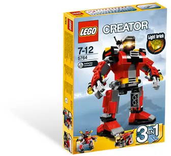 LEGO Creator 5764 Rescue Robot set, image 4