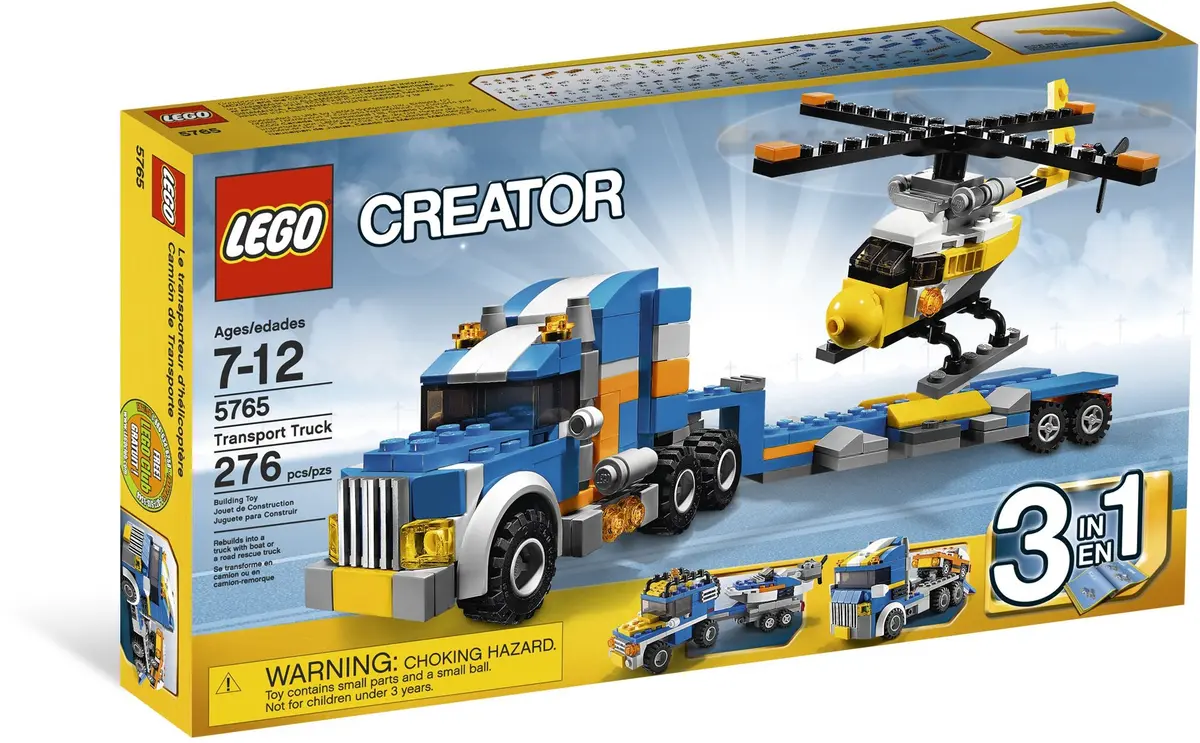 LEGO Creator 5765 Transport Truck set, image 8