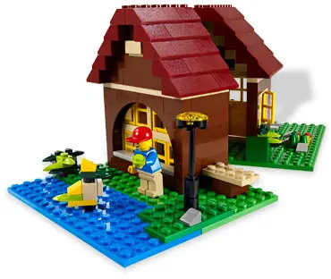 LEGO Creator 5766 Log Cabin set, image 6