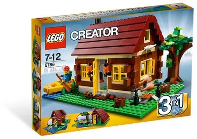 LEGO Creator 5766 Log Cabin set, image 4