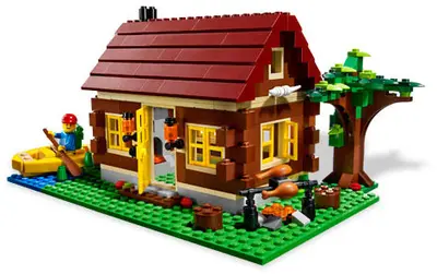 LEGO Creator 5766 Log Cabin set, image 2