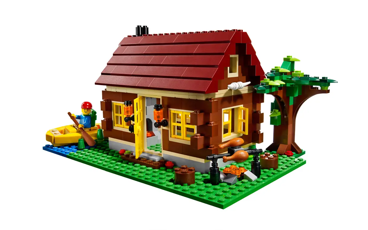 LEGO Creator 5766 Log Cabin set, image 3