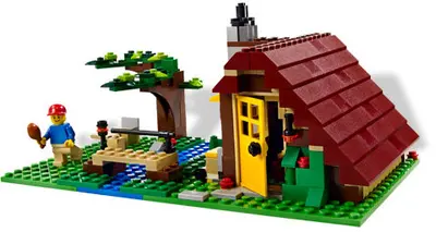 LEGO Creator 5766 Log Cabin set, image 5
