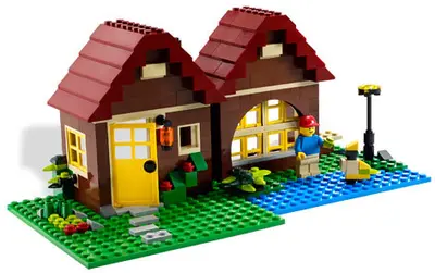 LEGO Creator 5766 Log Cabin set, image 8