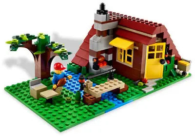 LEGO Creator 5766 Log Cabin set, image 9