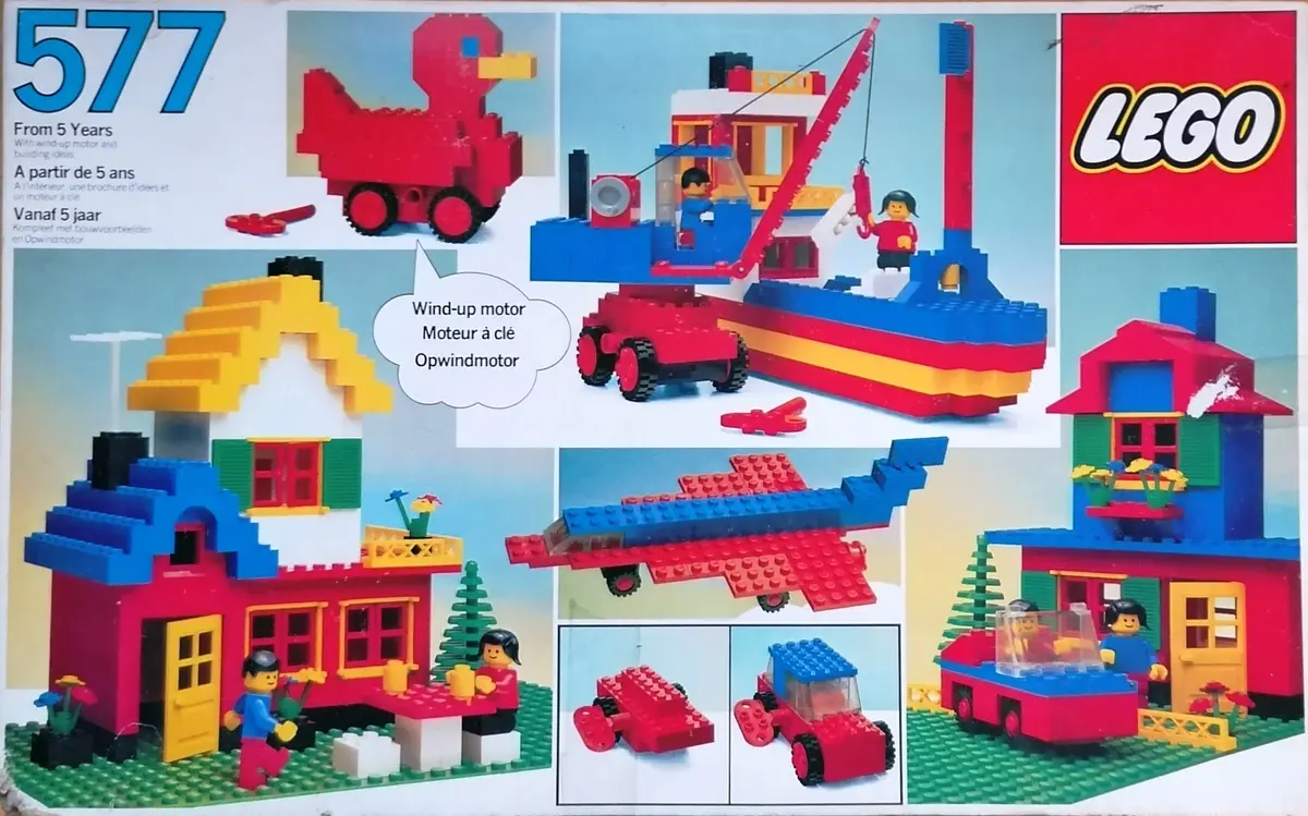 LEGO Basic 577 Basic Building Set, 5+ set