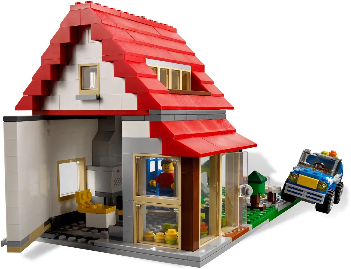 LEGO Creator 5771 Hillside House set, image 12