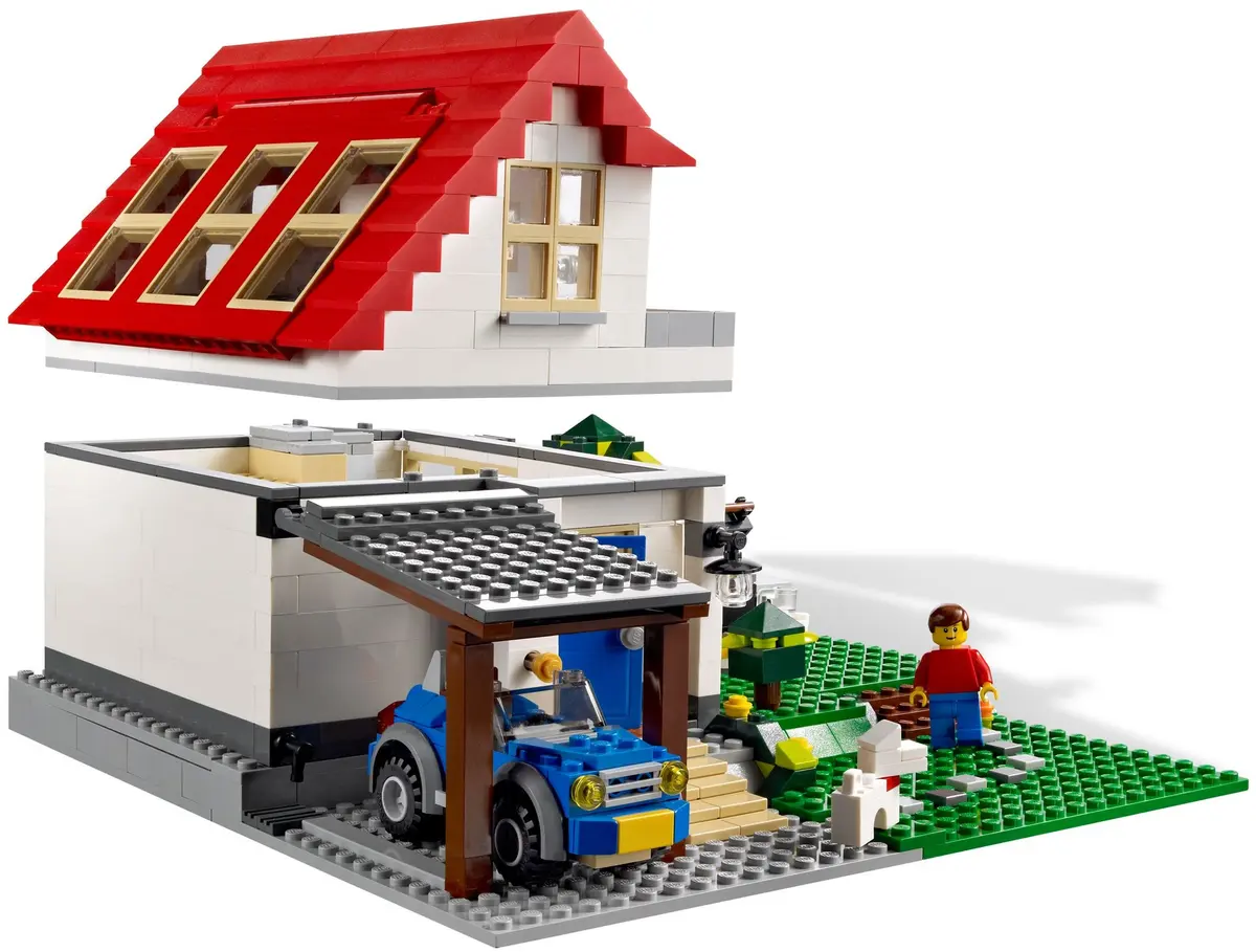 LEGO Creator 5771 Hillside House set, image 14
