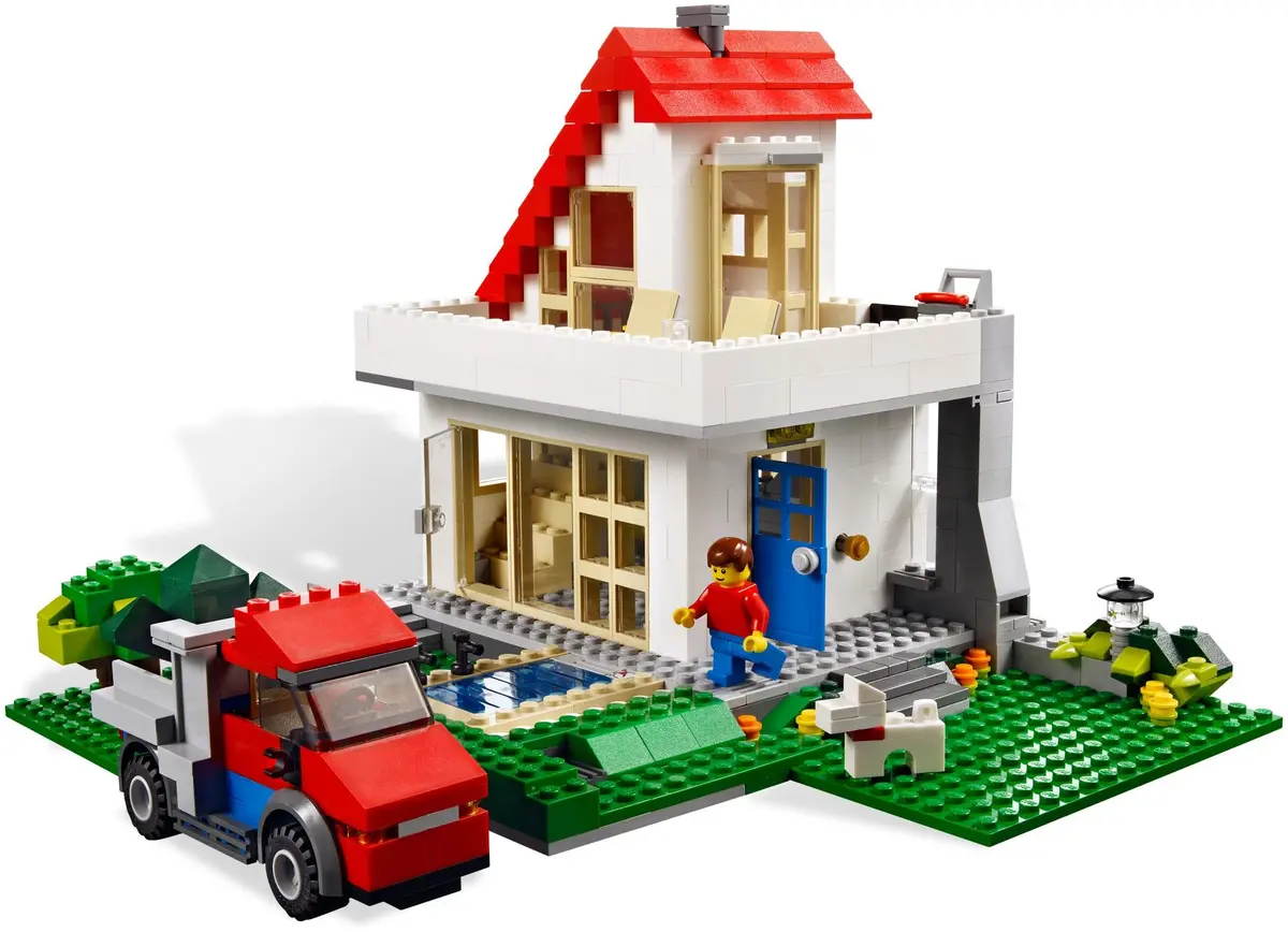 LEGO Creator 5771 Hillside House set, image 11