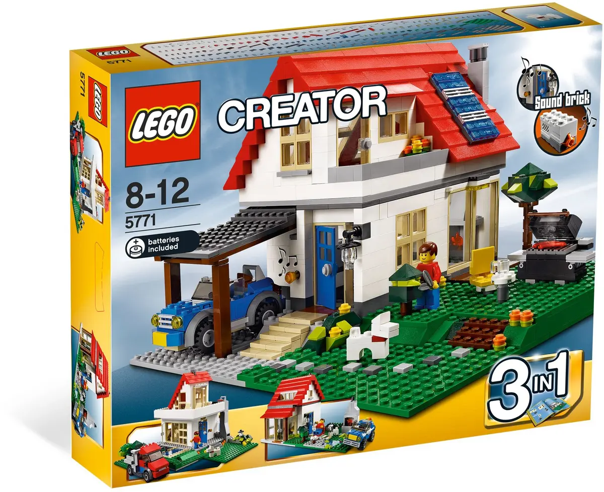 LEGO Creator 5771 Hillside House set, image 10
