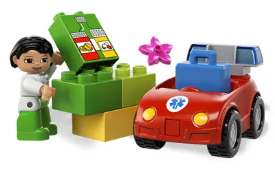 LEGO DUPLO 5793 Nurse's Car set, image 4