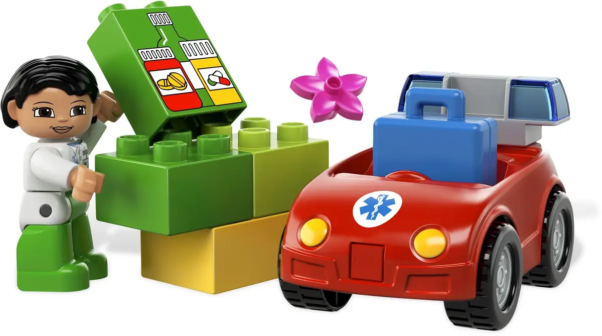 LEGO DUPLO 5793 Nurse's Car set, image 8