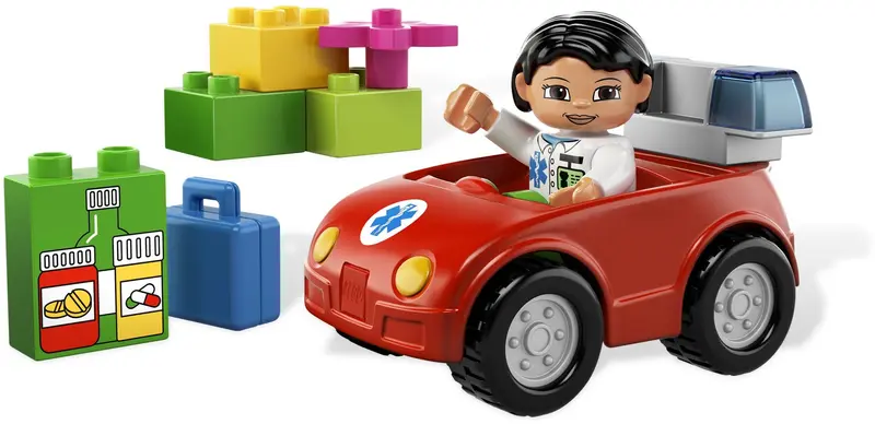 LEGO DUPLO 5793 Nurse's Car set