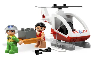 LEGO DUPLO 5794 Emergency Helicopter set, image 4