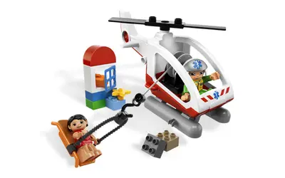 LEGO DUPLO 5794 Emergency Helicopter set, image 2