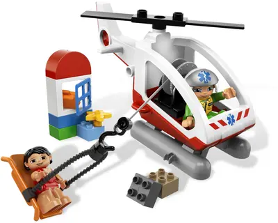 LEGO DUPLO 5794 Emergency Helicopter set
