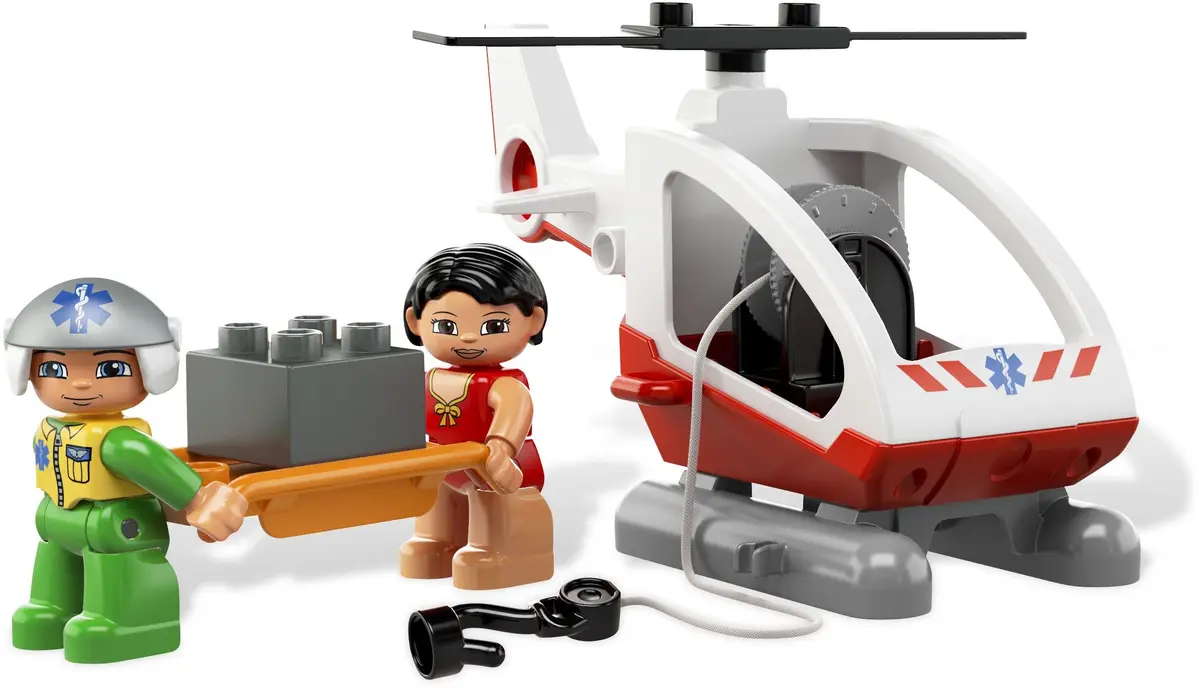 LEGO DUPLO 5794 Emergency Helicopter set, image 10