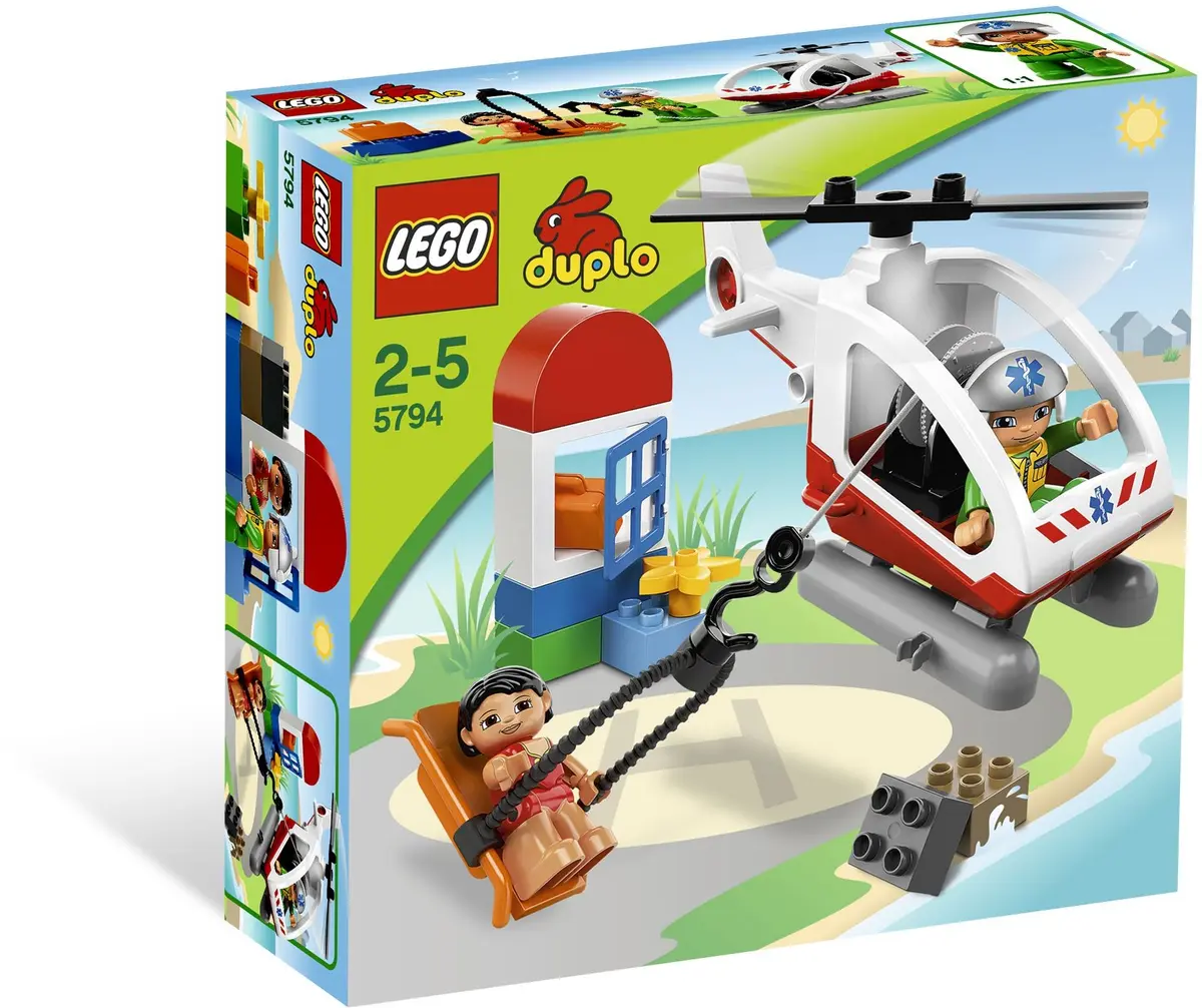 LEGO DUPLO 5794 Emergency Helicopter set, image 7