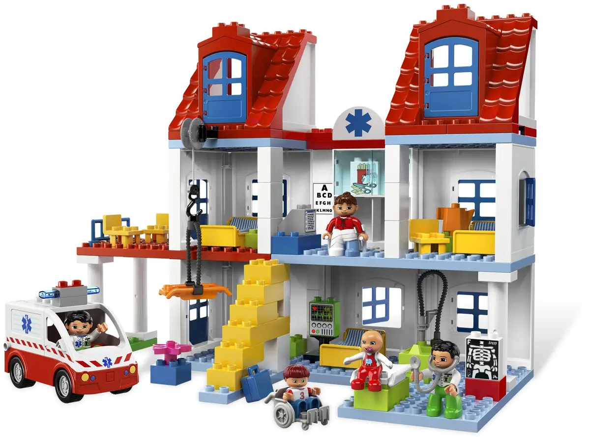 LEGO DUPLO 5795 Big City Hospital set