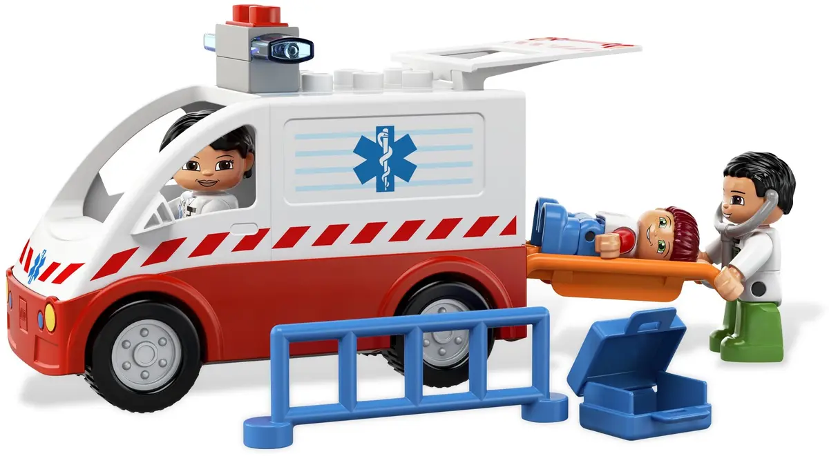 LEGO DUPLO 5795 Big City Hospital set, image 11