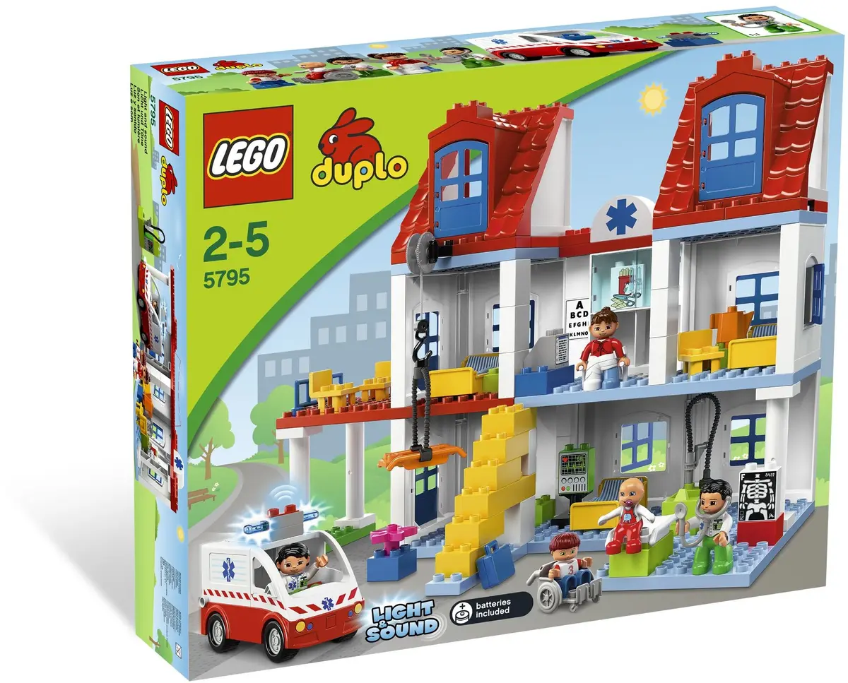 LEGO DUPLO 5795 Big City Hospital set, image 9