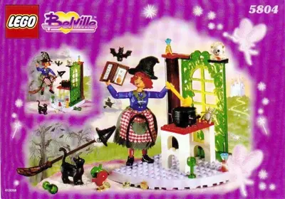 LEGO Belville 5804 Witch's Cottage set