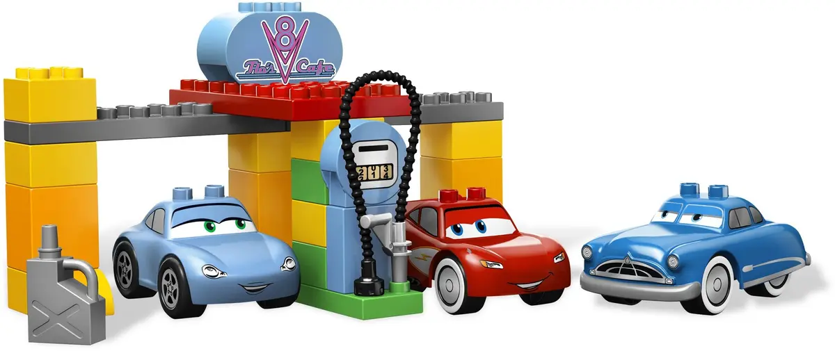 LEGO DUPLO 5815 Flo's V-8 Cafe set, image 8