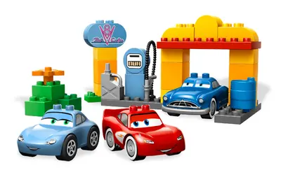 LEGO DUPLO 5815 Flo's V-8 Cafe set, image 2