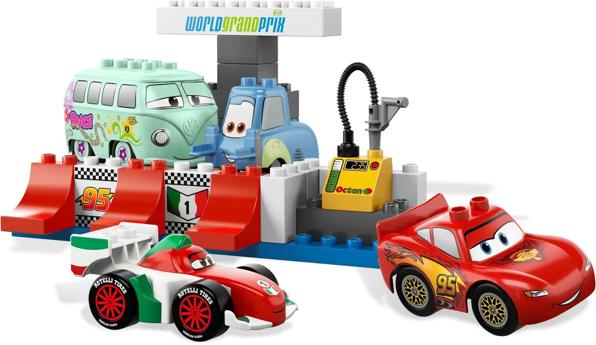 LEGO DUPLO 5829 The Pit Stop set, image 9