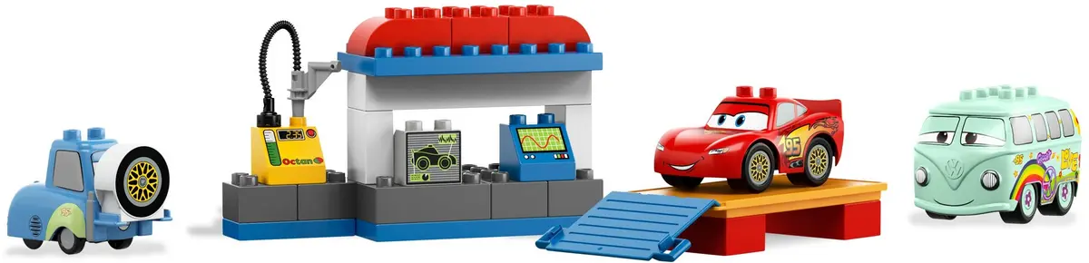 LEGO DUPLO 5829 The Pit Stop set, image 11