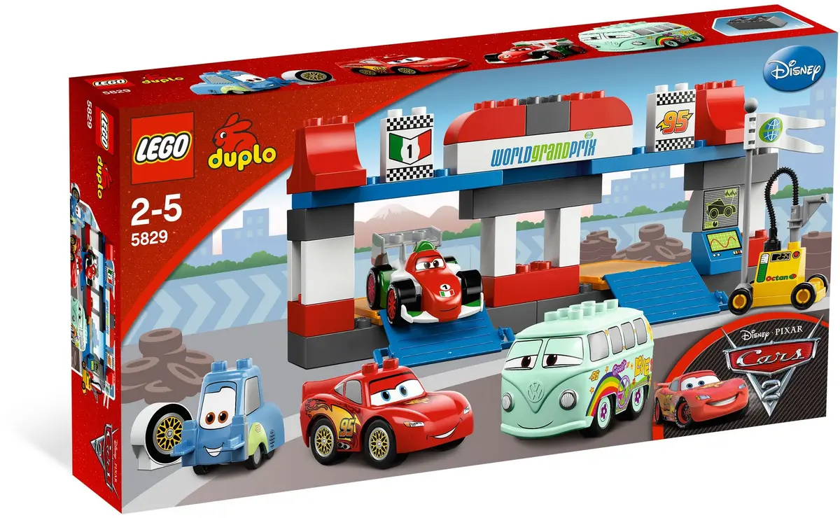 LEGO DUPLO 5829 The Pit Stop set, image 7