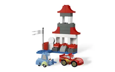 LEGO DUPLO 5829 The Pit Stop set, image 6
