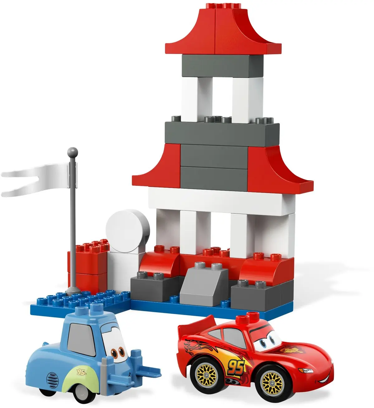 LEGO DUPLO 5829 The Pit Stop set, image 10