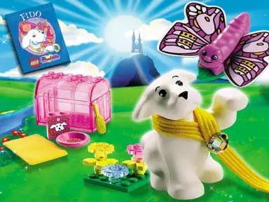 LEGO Belville 5831 Adventurous Puppies set